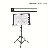 AIWELLKAY Tira de Luces LED para Escenario - Iluminación Musical Recargable por USB con Base Magnética, Barra Delgada para Orquestas, Conciertos y Presentaciones - Compatible con Altavoces y Equipos de Escenario, Efectos para Shows, Diseño Elegante, Cons