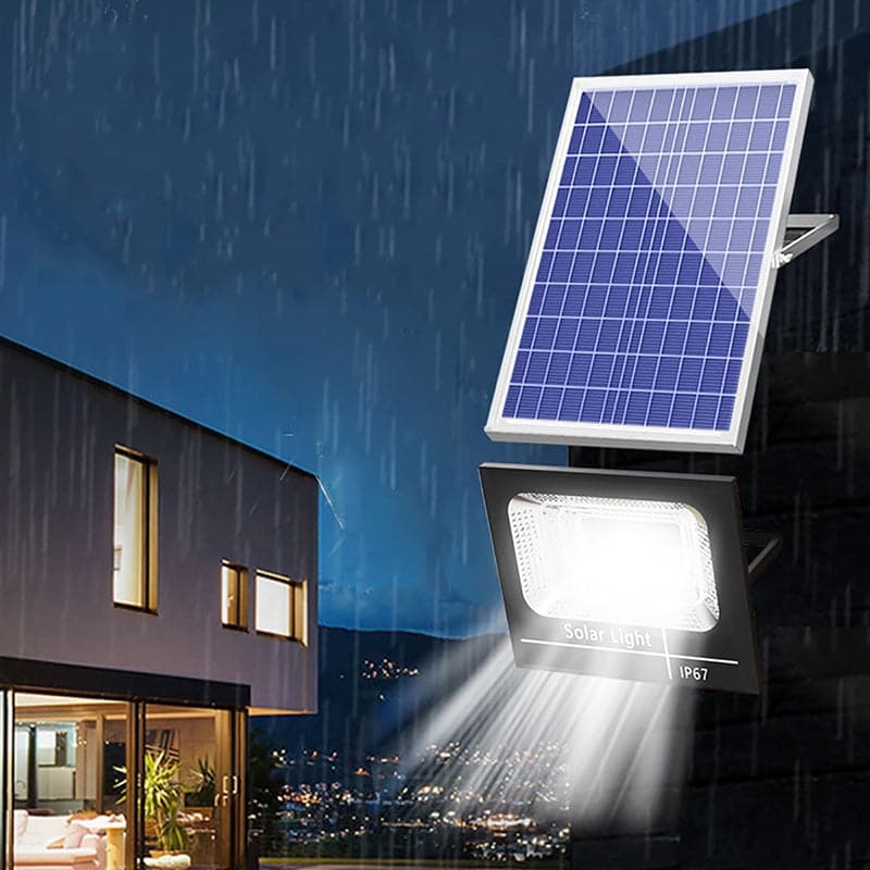 Reflector con Panel Solar de 100 Watts