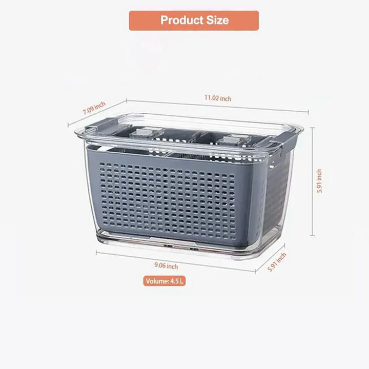 Canasta Conservadora de Alimentos de 4.5 Litros