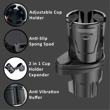 Soporte para Vasos y Comida para Vehículos, Portavasos para Autos, Camionetas y Camiones para Bebidas, coche,conducir,vehiculo,carros