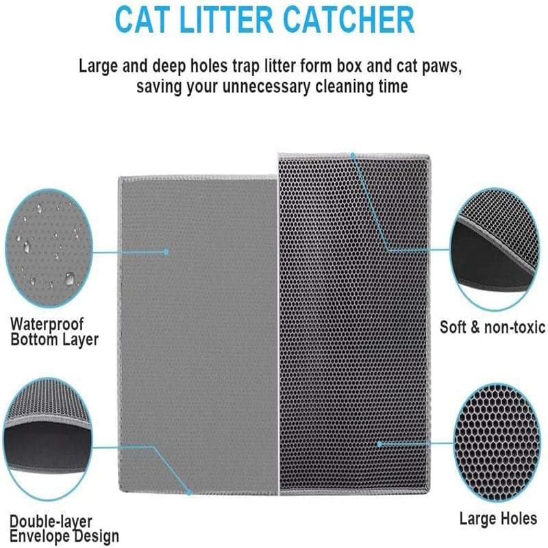 Tapete de Arena para Gatos