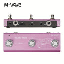 Pedal de efectos multi-función para guitarra/bajo M-VAVE TANK MINI - 21 presets, batería de 7 horas, control BT/Inalámbrico, interfaz de audio USB, más de 60 efectos (puerta de ruido, IR CAB, retraso, reverberación) para la recreación musical/actuación e