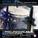 G-Mark GDM7 Microfono para Tambor de Golpe 7 piezas Kit de Tambores para Tambores de Bajo, Tambores de Snare, Tom's y Cimbales Grabación de Estudio y Actuación en Vivo