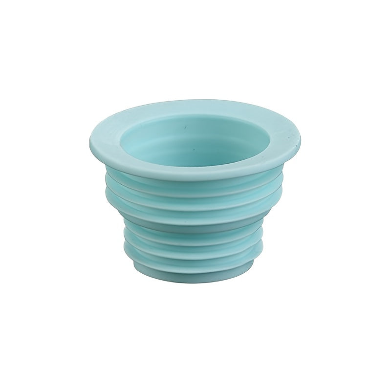 Anillo de sellado para tubería de desagüe plástico, 1 unidad - A prueba de olores, anti reflujo y antideslizante, sello para desagüe de lavadora y accesorios de baño, cubierta para desagüe de lavadora