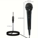 Micrófono dinámico con cable, altavoz con carro para karaoke, micrófono de mano para cantar y grabar, Eid Al-Adha Mubarak