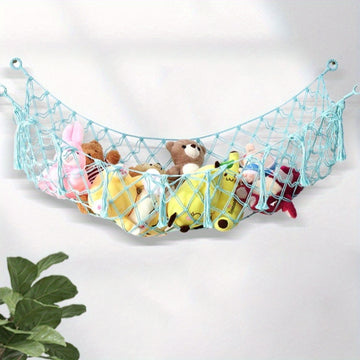 Hamaca para Peluches - Extra Grande, Organizador Colgante de Almacenamiento para Juguetes, Red para Guardar Peluches, Hamaca Grande para Juguete