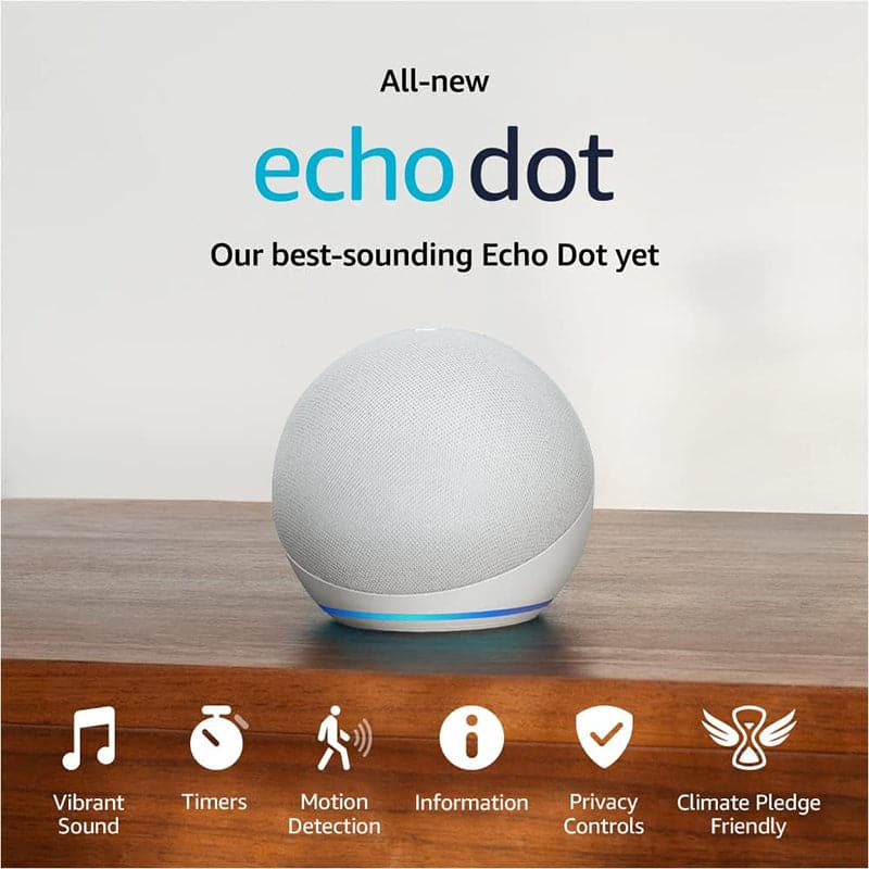 Asistente Virtual Amazon ECHO DOT 5 Generacion