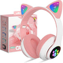 Audifonos RGB con Orejas de Gato