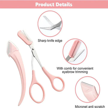 Tijeras Perfiladoras para Cejas