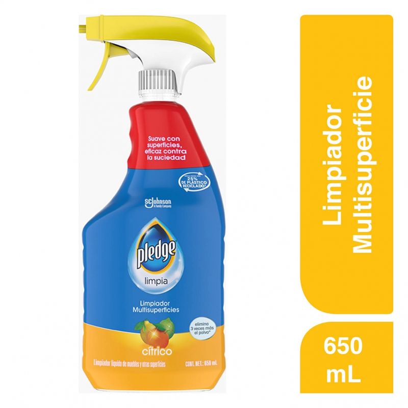 LIMPIADOR PLEDGE  650ML CITRICO