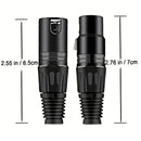Cable De Micrófono XLR Macho A XLR Hembra (cable De Extensión XLR De Micrófono)