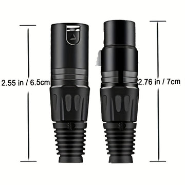 Cable De Micrófono XLR Macho A XLR Hembra (cable De Extensión XLR De Micrófono)