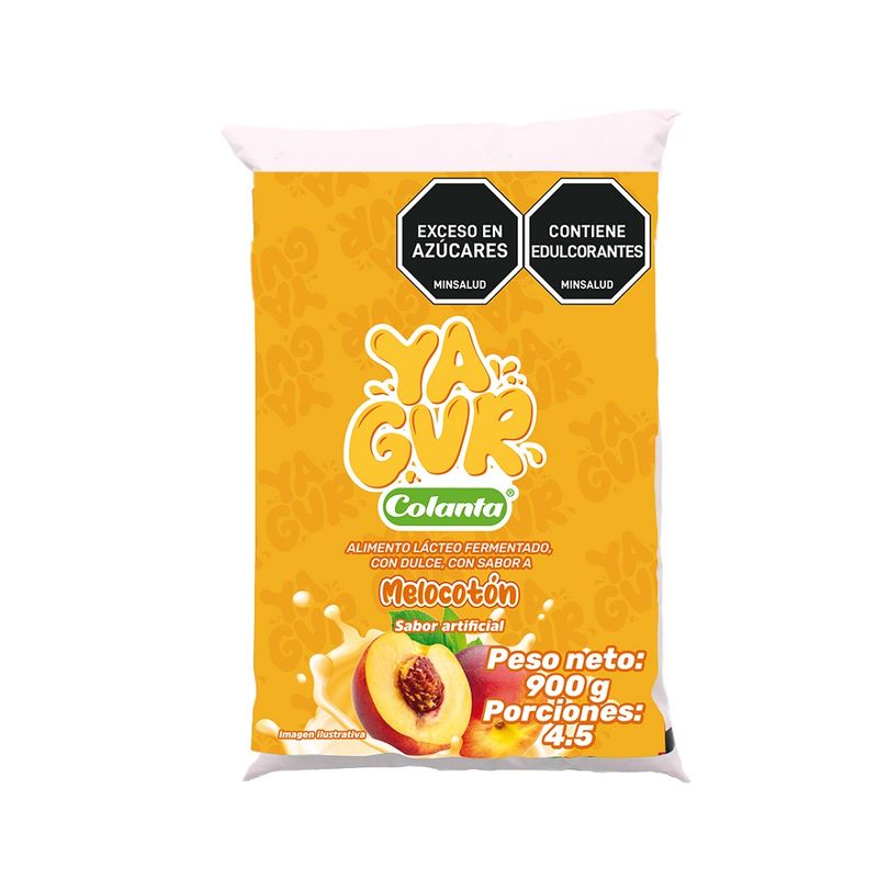 YOGURT COLANTA 900ML YAGUR BOLSA MELOCO