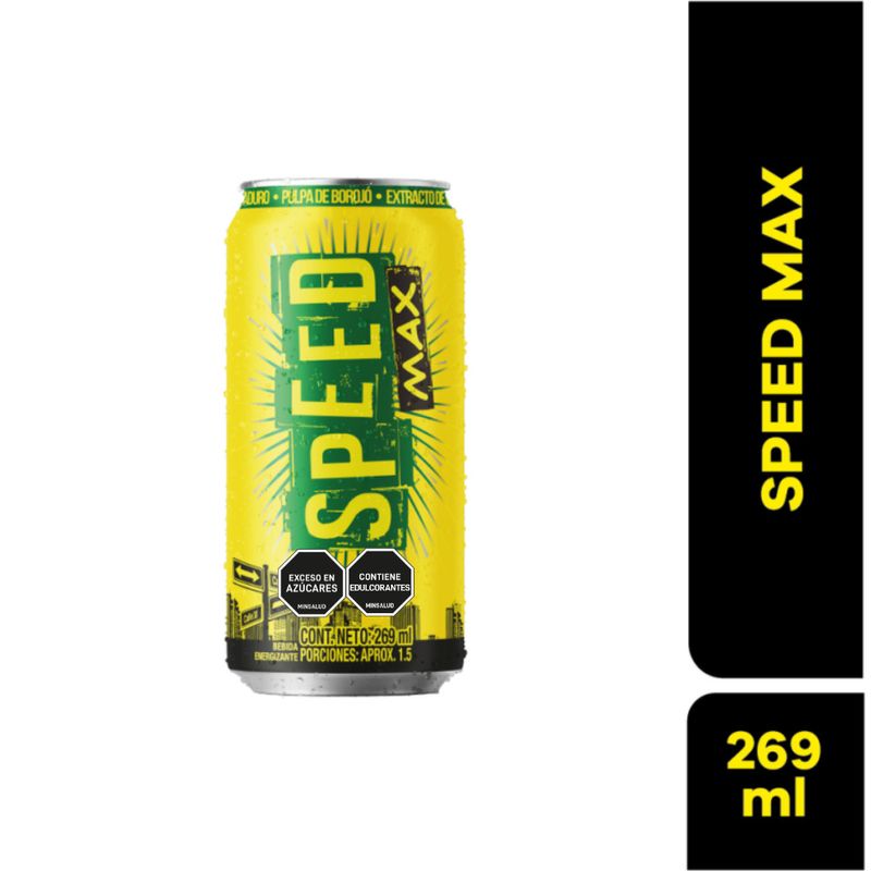 BEBIDA ENERGIZANTE SPEED MAX 269ML LATA