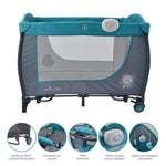 Corral Napoles Premium Baby Turquesa-