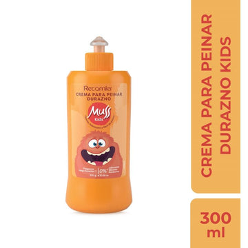 CREMA PEINAR MUSS 300ML KIDS DURAZNO