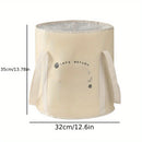 1pc Bolsa Plegable para Remojar Pantorrillas con Cinco Capas de Espesamiento y Temperatura Constante Duradera
