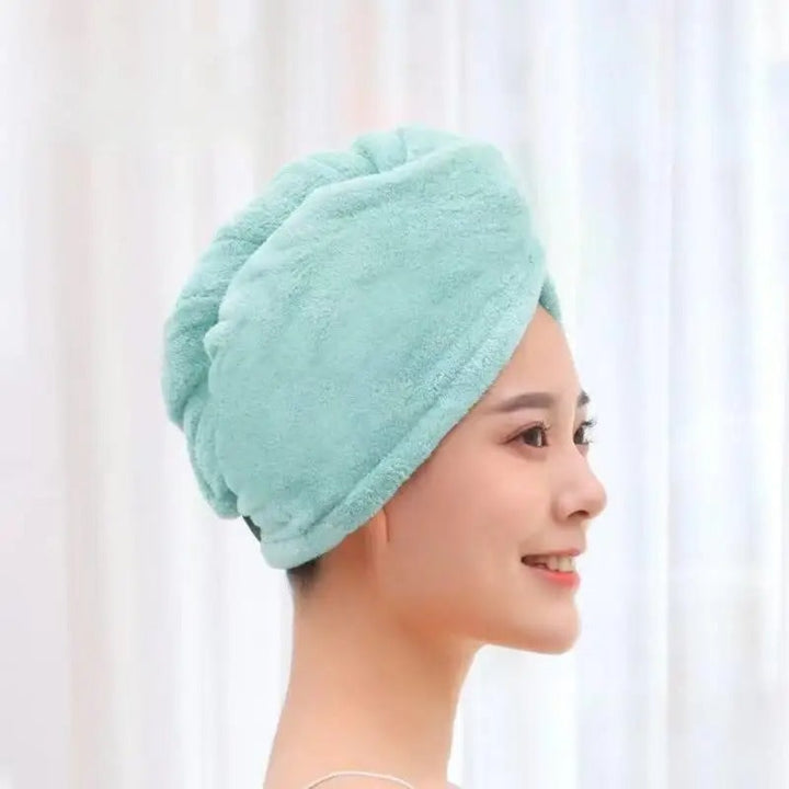 Toalla para cabello de microfibra