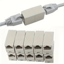 Conectores Ethernet RJ45 CAT6 de 1 pieza/3 piezas/4 piezas/7 piezas/10 piezas, Adaptador Recto de Doble Cabeza para Ethernet, Conector Ethernet, Conector Extendido de Cable Ethernet