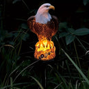 Lámpara Solera de Águila con LED para Iluminación Exterior Decorativa, Luces Solares para Jardín y Césped, Luzes para Patio, Jardín y Decoración Festiva