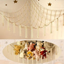1pc para colgar animales de juguete, decorar esquinas de pared para almacenamiento, organizador sin electricidad para Navidad y Halloween, hamaca de tela para exhibición en dormitorio sin plumas 1-5pcs red de almacenamiento