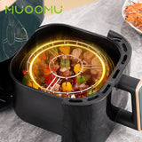 Brochetas de Acero Inoxidable con Ganchos Colgantes - Kit Accesorio para Freidora de Aire y Horno, Palitos para Parrilla BBQ para Kebabs de Carne