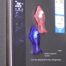 Afilar cuchillos con forma de pez mini - Rápido, fácil y conveniente para cuchillos de cocina y tijeras - Material ABS duradero - Perfecto para uso doméstico - No requiere baterías, esenciales para la cocina doméstica | Herramienta decorativa para la coc