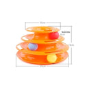 Juguete Para Gatos 3 Niveles Con Pelotas Torre  481418084