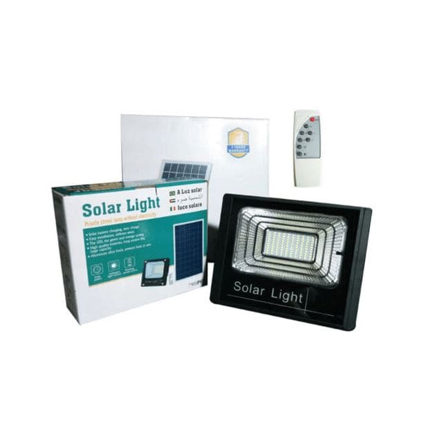 Reflector 42 Led 60w Con Panel Solar Y Control