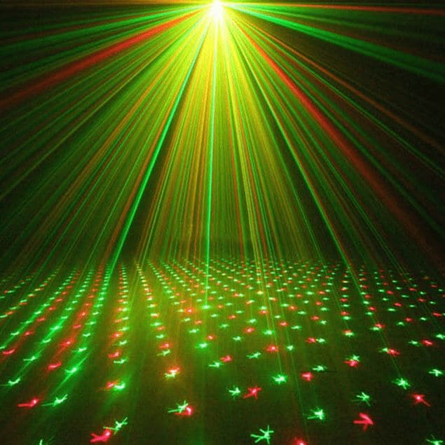 Mini Máquina de Luces Láser