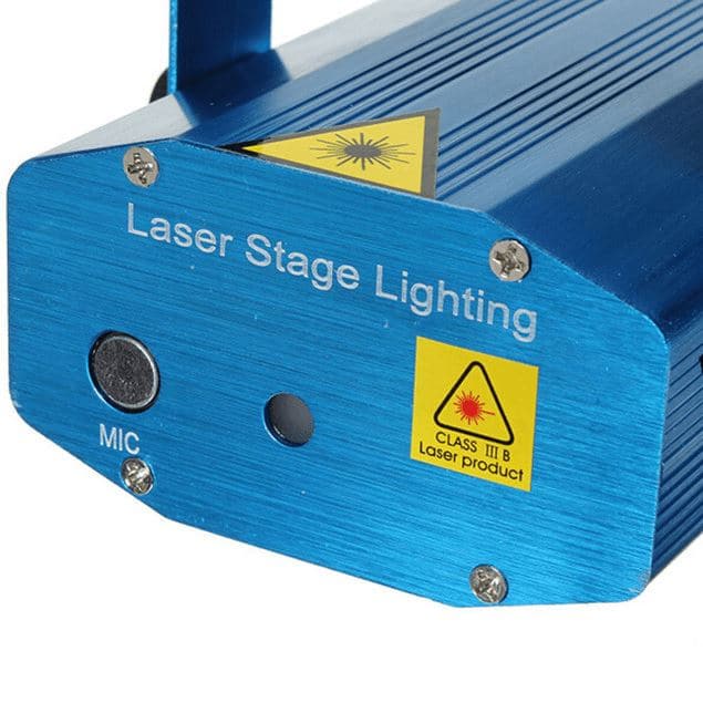 Mini Máquina de Luces Láser