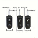 Receptor inalámbrico de guitarra eléctrica, sistema inalámbrico de guitarra recargable, pickup electrónico, sonido universal, accesorio musical para instrumentos musicales, adecuado para bajo eléctrico, violín, teclado y transmisor y receptor de instrume