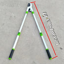 1pc Tijeras para Ramas Extra Largas de 66.04-99.06cm, Mango Antideslizante, para Árboles y Frutales, Tijeras para Ramos Gruesos, Corta Rama Manual con Hoja Afilada de Acero de 7.62cm, Podadora Súper Potente para Corte de Ramas