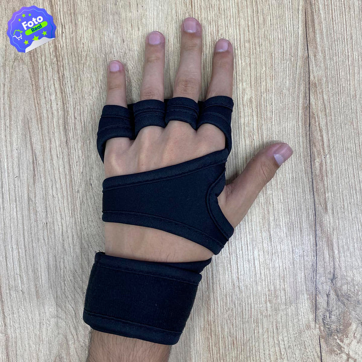 Guantes Calleras Unisex Muñequeras Gimnasio Pesas Gcunx