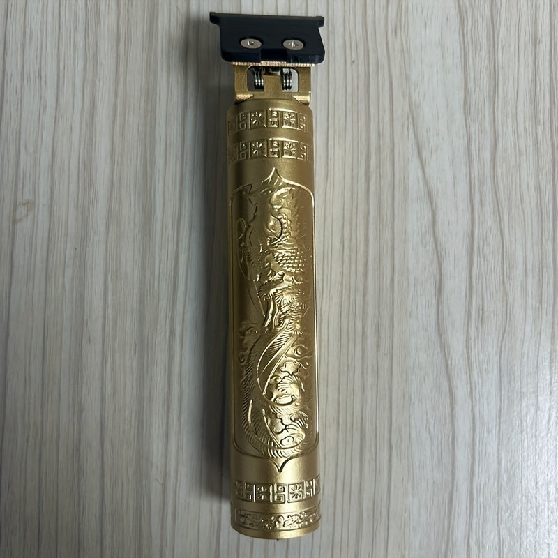 1 JUEGO Profesional de Cortapelos Eléctrico para Hombres, Tijeras de Barbero y Herramienta de Afeitado - Regalo del Día del Padre