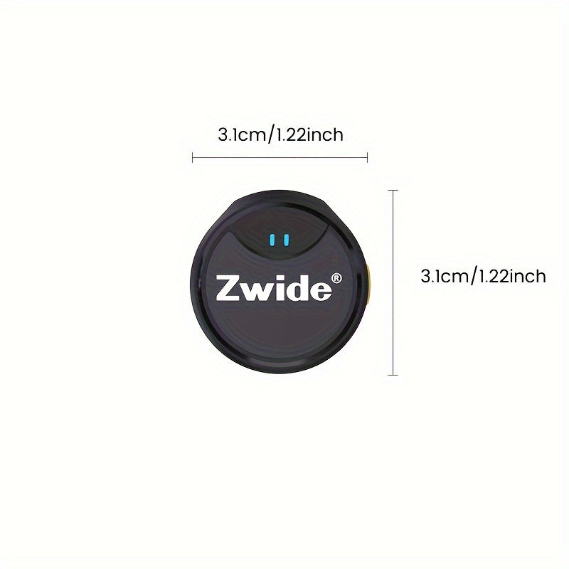 Micrófono Inalámbrico Magnético Zwide M7 con Clip - USB Tipo-C, Reducción de Ruido para Transmisiones en Vivo y Entrevistas al Aire Libre, Micrófono Inalámbrico para Cámara