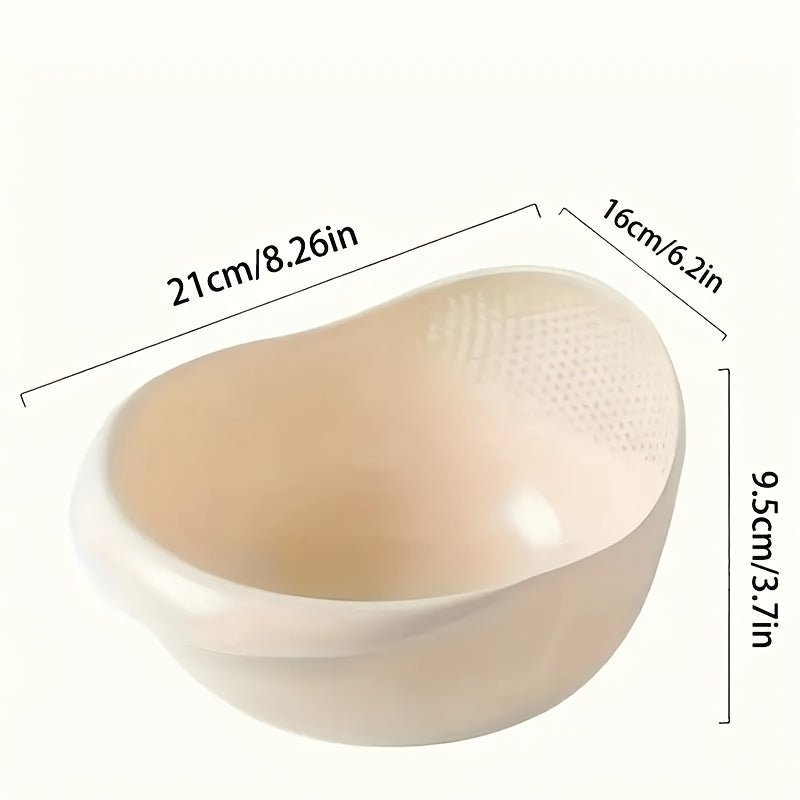 Colador de cocina multifuncional - Manual, no necesita electricidad, ideal para lavar arroz y verduras, perfecto para acampar y hacer senderismo, esenciales para acampar | Utensilios de cocina elegantes