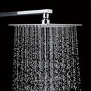 Cabezal de Ducha de Acero Inoxidable con Diseño Cuadrado Ultrafino, Accesorio de Baño Ahorrador de Agua