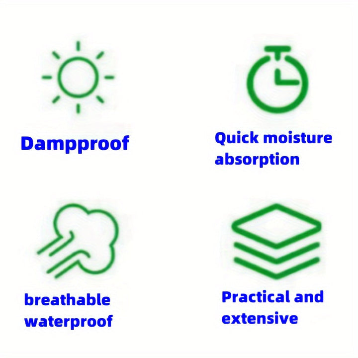 1/3/6 Bolsas de deshumidificador de material nuevo mejorado, deshumidificadores colgantes para dormitorios interiores y armarios para prevenir la humedad.