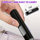 Linterna Portátil MACROCOSM para Curado de Esmalte y Detección de Manchas, Mini Antorcha 395nm con Temporizador Decremental, Diseño Ligero en ABS, Batería Recargable USB, Opciones /Blanco para Uso Doméstico e Hotelero, Linterna Recargable, Herramienta de
