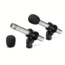 Conjunto de Micrófono Condensador Lexinova C-02 Dual Pencil - Antigolpes, Diafragma Pequeña, Diseño de Clip para Grabación de Piano y Voz, Compatible con XLR, Grado Profesional, Micrófonos para Instrumentos|Micrófonos Clipon|Construcción Duradera