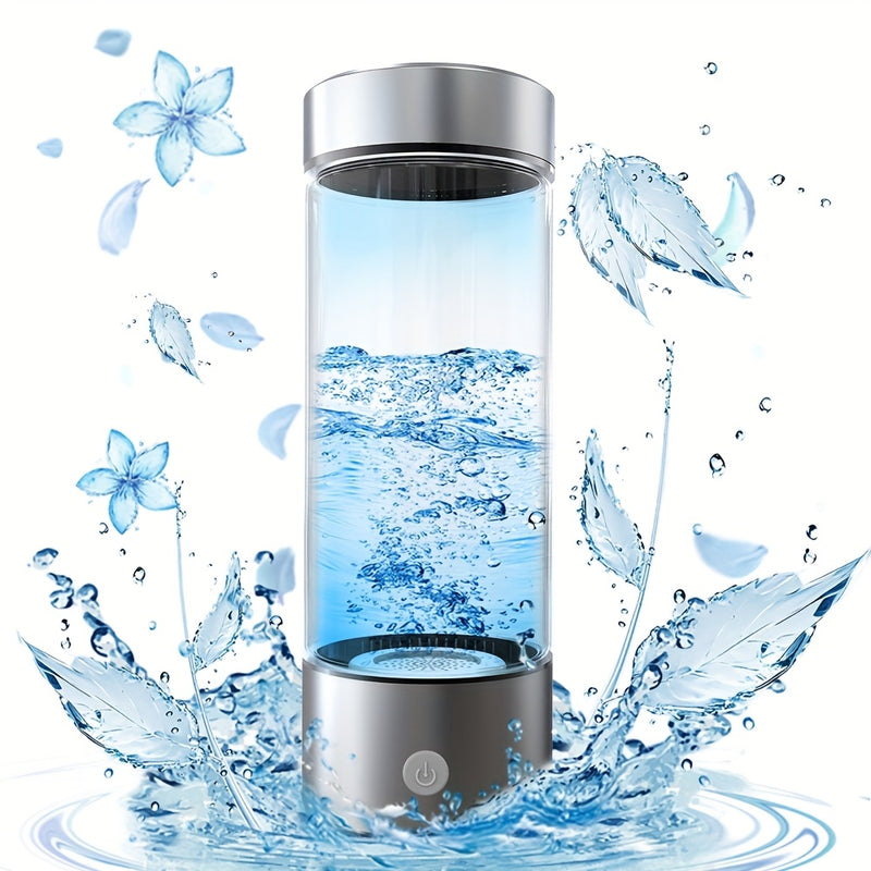 Botella de Agua Portátil Mejorada 1000mAh, Generador de Electrólisis Recargable USB en 3 Minutos, Accesorios para Máquina de Burbujas, Ideal para Hogar Oficina Viajes y Fitness