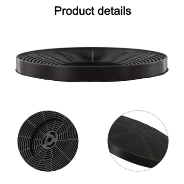 1-Pack Filtro de Carbón Activado URTUE para Campana Extractora - 44.45x44.45x3.81 cm, Control de Olores y Grasa, Instalación Fácil, Reemplazo Duradero para Ventilador de Cocina ()
