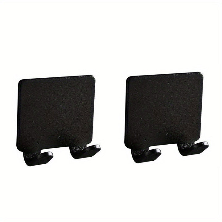 1 Pieza/2 Piezas, Estante De Almacenamiento Para Afeitadora Montado En La Pared, Gancho De Pared Sin Perforaciones, Gancho Trasero Adhesivo Fuerte Para Puerta De Carga, Gancho Decorativo Montado En La Pared, Ganchos De Utilidad Multifuncionales, Adecuado