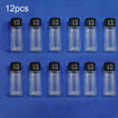 Juego de 10 Tarros de Especias Libres de BPA con Tapas Agitadoras - Contenedores de Plástico Duraderos para Condimentos y Sazonadores para BBQ, Camping, Picnics y Organización de Cocina, Tapas para Verter, Almacenamiento