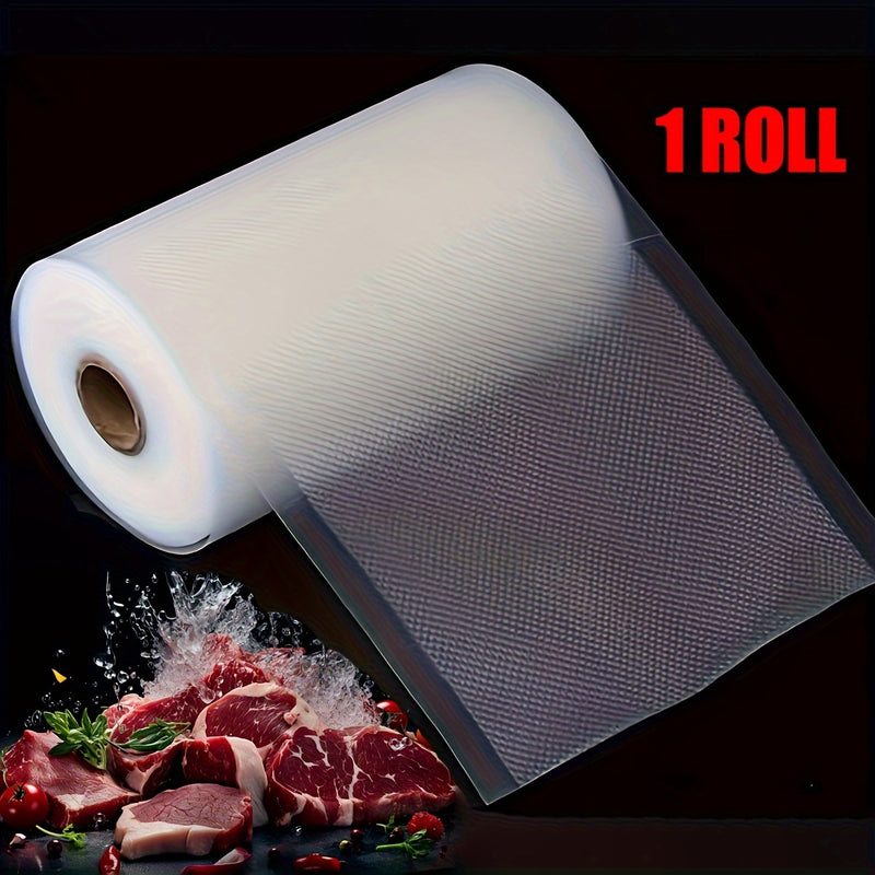 Rulos de sellador de vacío Agashe, bolsas comerciales de un solo uso con relieve para la preservación de alimentos, sous vide y preparación de comidas – Compatibles con todas las máquinas de sellado de vacío, material PE+PA multiusos libre de BPA, durade