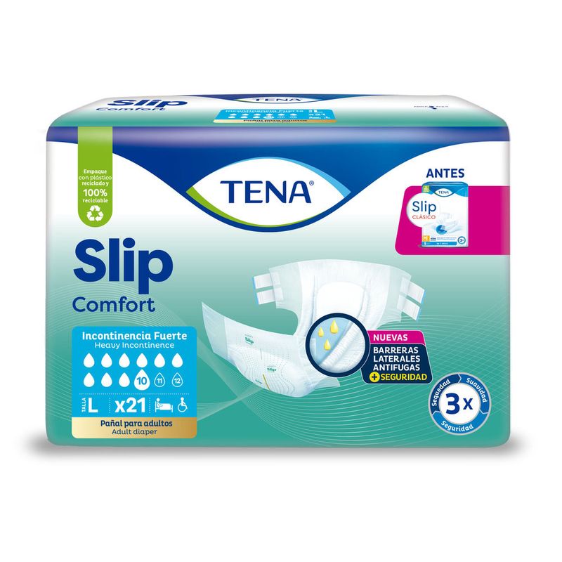 PANAL TENA 21U TALLA L SLIP CLASICO UNIS