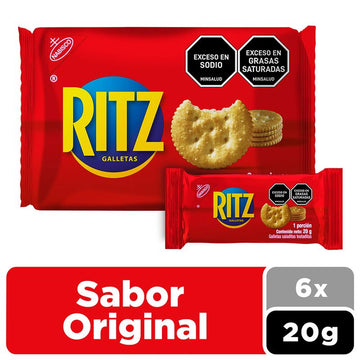 GALLETA RITZ 6U 20G PLAIN