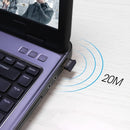 Adaptador de Audio Inalámbrico - Transmisor y Receptor USB 5.0 Sin Controlador para Computadoras de Escritorio - Conexión Fácil Plug-and-Play para Transmisión de Audio de Alta Calidad