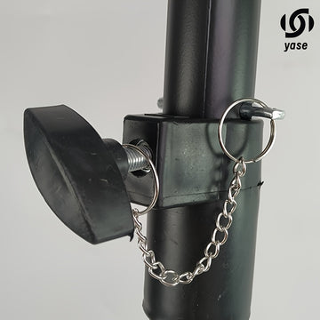 Soporte para Altavoz de Suelo Ajustable y Plegable, Estable y Resistente, Ideal para Escenarios e Invernaderos
